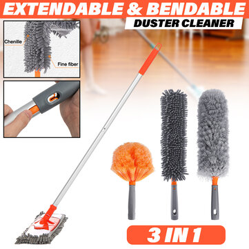 14€ with Coupon for Bestnifly 3 in1 Extendable Microfibre Cleaning Feather Duster - EU 🇪🇺 - BANGGOOD