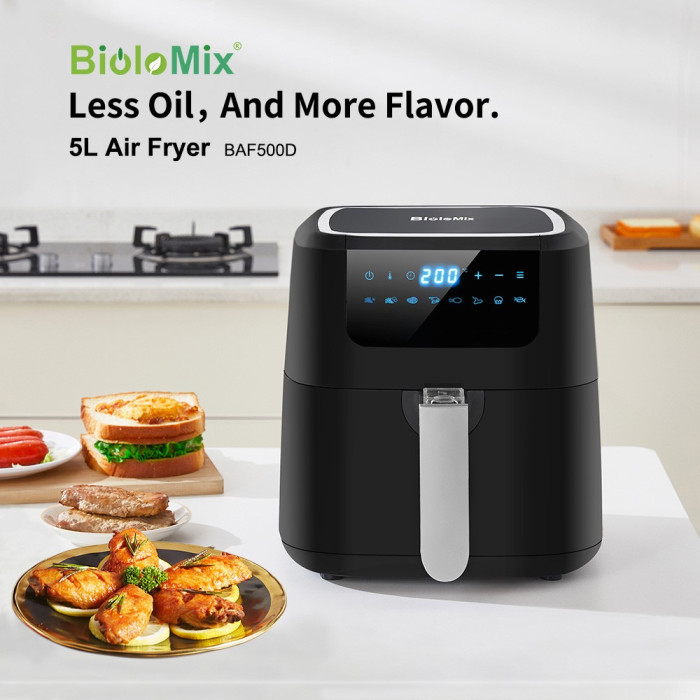 BioloMix BAF500D Air Fryer for Healthy and Delicious Food