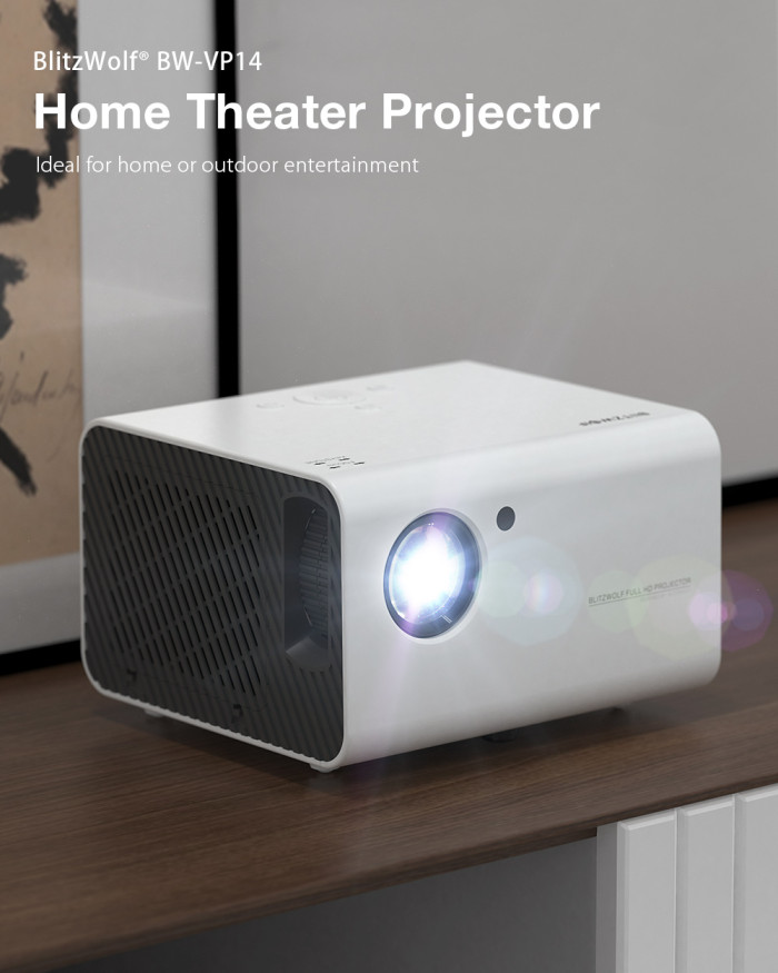 Get the BlitzWolf BW-VP14 1080P WIFI Projector at a Discounted Price of 122€ Only with our Exclusive Coupon on BANGGOOD
