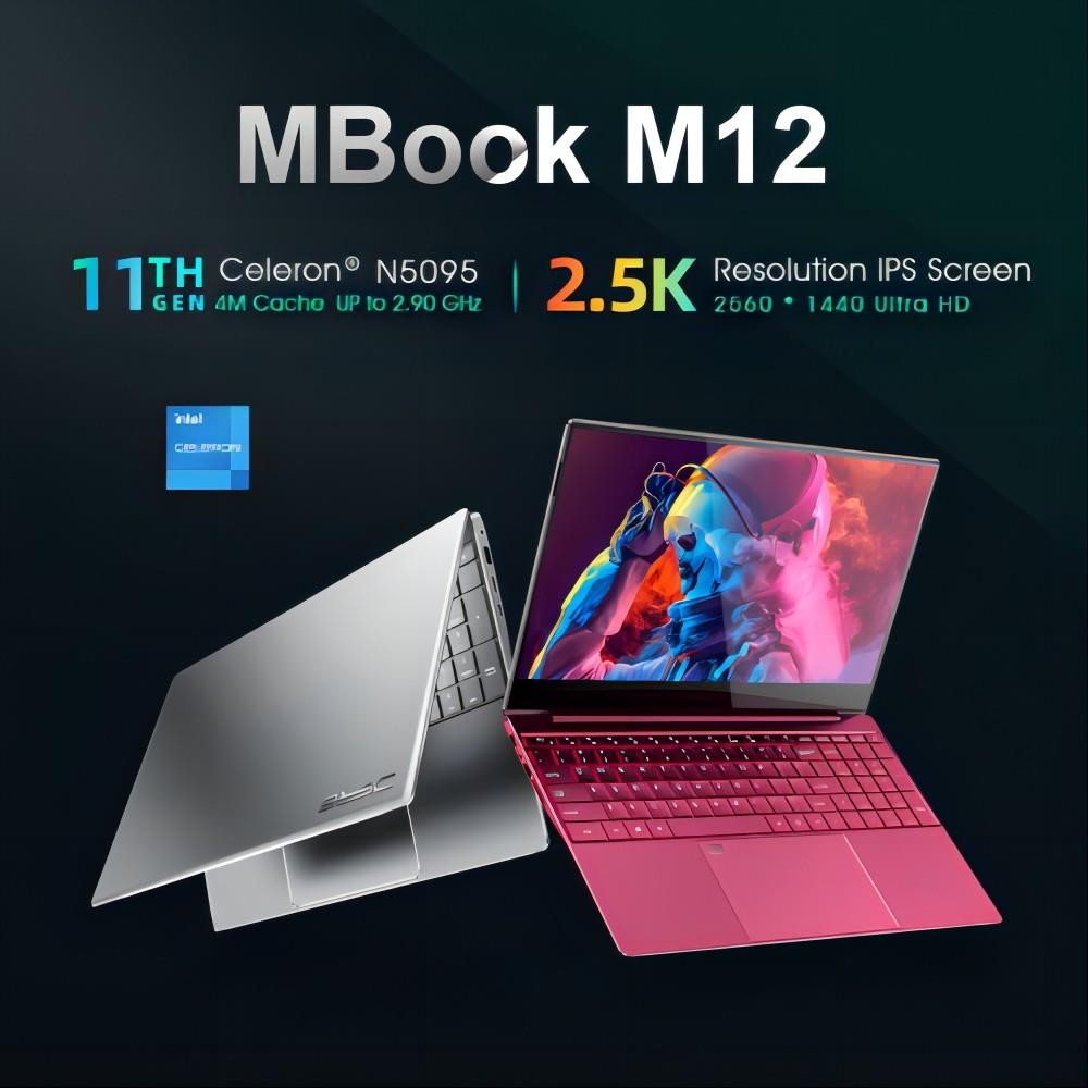 DERE M12 15.6'' Laptop Intel Celeron N5095, Intel - EU 🇪🇺 - GEEKBUYING