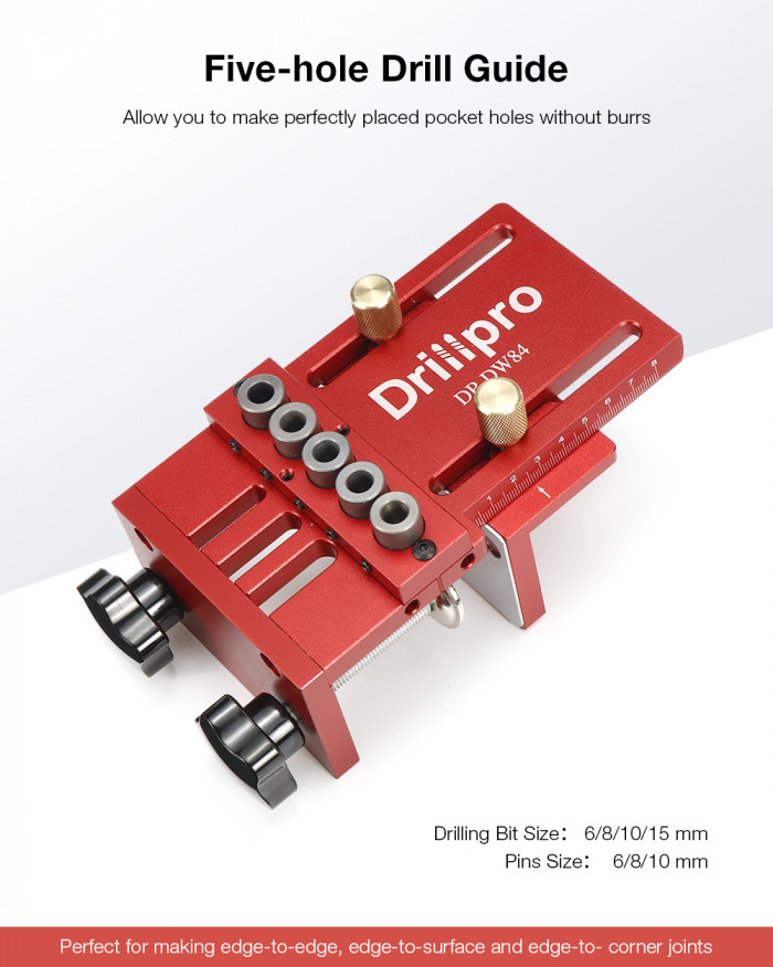 72 € kupongilla Drillpro 3 in 1 -säädettävälle puuntyöstötappareille - BANGGOOD