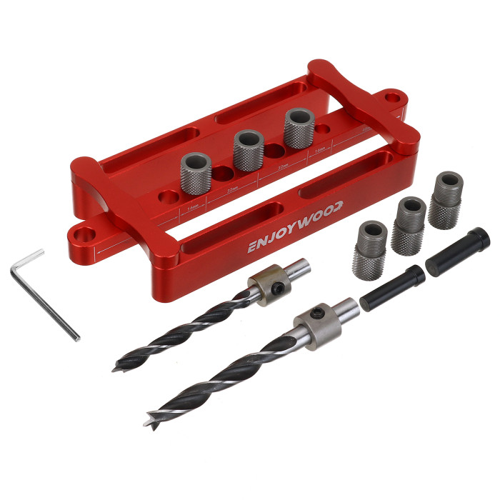 Grab ENJOYWOOD X320 Self Centering Dowelling Jig Metric Inch at Just 24€ with Coupon Code!