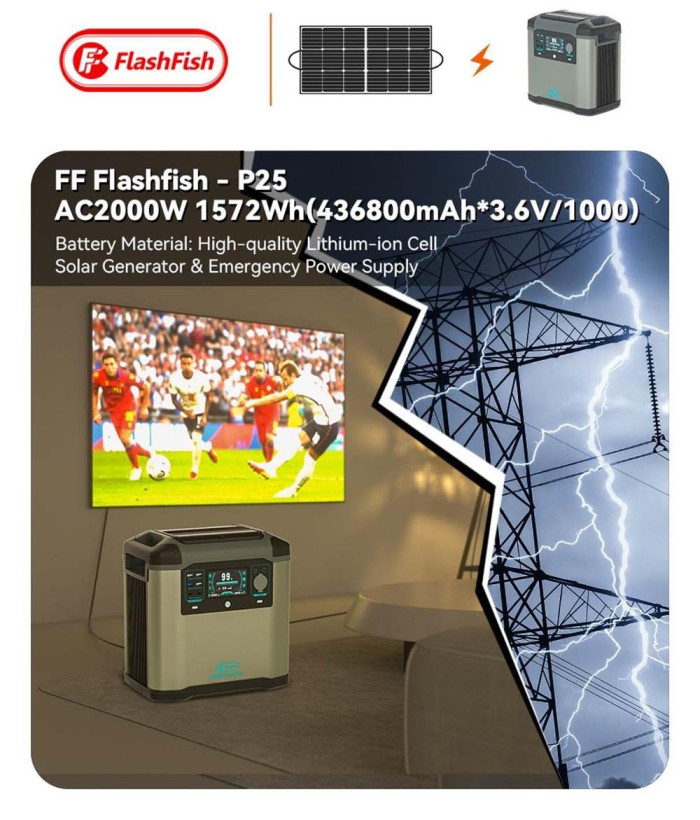 Flashfish P25 Portable Power Station