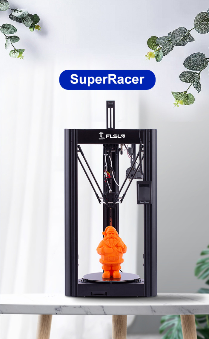 FLSUN Super Racer(SR) 3D Printer with a 260mmX330mm Print Size Available for 391€ with Coupon