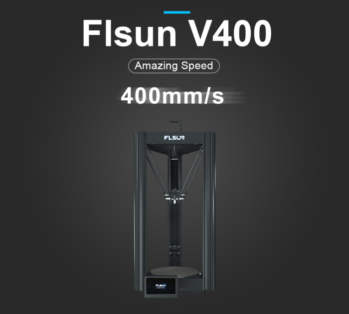Flsun V400 Triple Speed 400?/s 3D Printer for €769 with Coupon