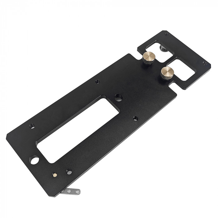17€ with Coupon for Fonson Aluminum Alloy Mini Track Saw Square Woodworking Guide - BANGGOOD