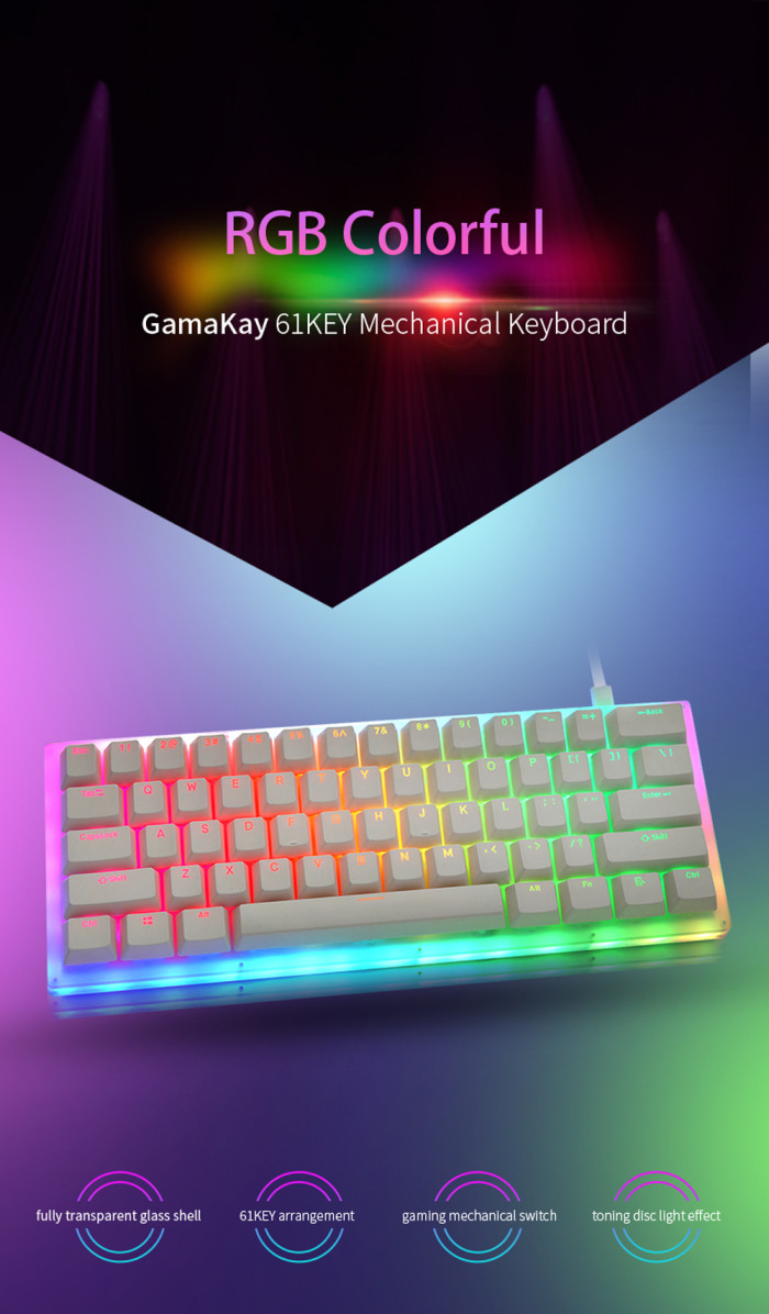 GamaKay K61 Mechanical Keyboard: A Detailed Product Description