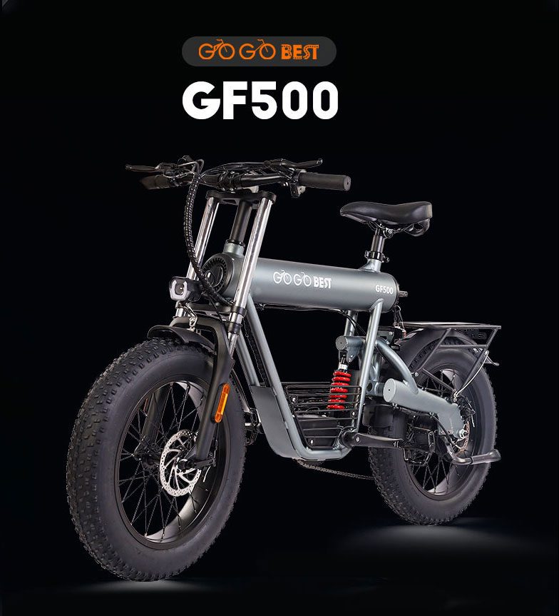 GOGOBEST GF500 48V 20AH 750W 20*4.0inch Electric Bicycle - EU available at just 1556€ with Coupon Code
