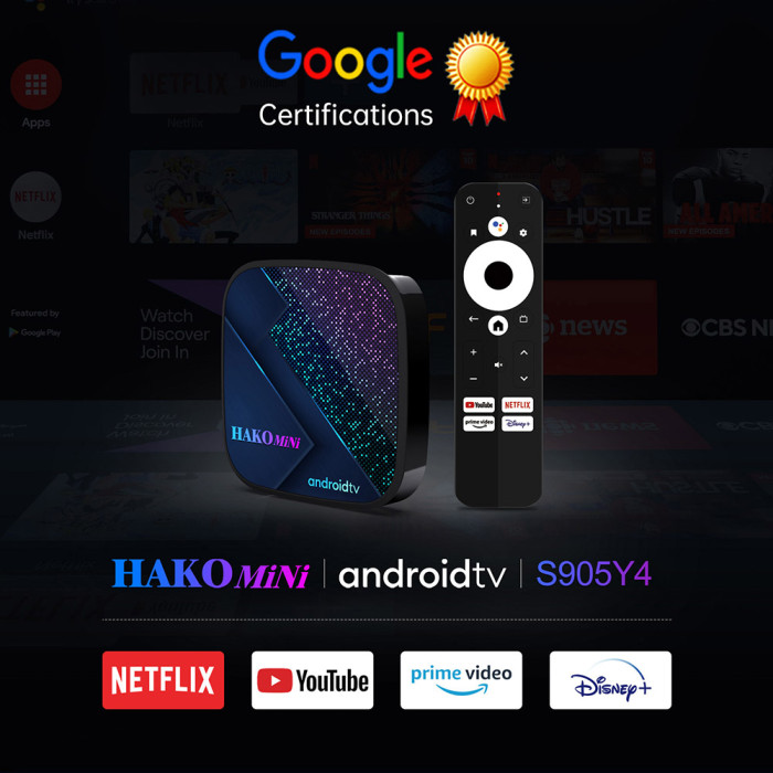 Get Hakomini Amlogic S905Y4 Quad core 4GB RAM 32GB eMMC for only 55€ with Coupon - GEEKBUYING