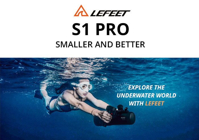 LEFEET S1 PRO Ultimate Modular Water Scooter: Your All-in-One Underwater Companion