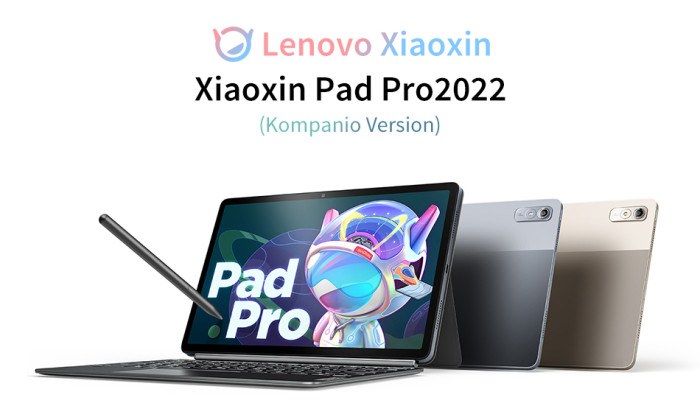 Lenovo Xiaoxin Pad Pro 2022 MediaTek Kompanio 1300T 6GB RAM 128GB ROM 11.2 Inch OLED Screen Andriod 12 Tablet - Grey