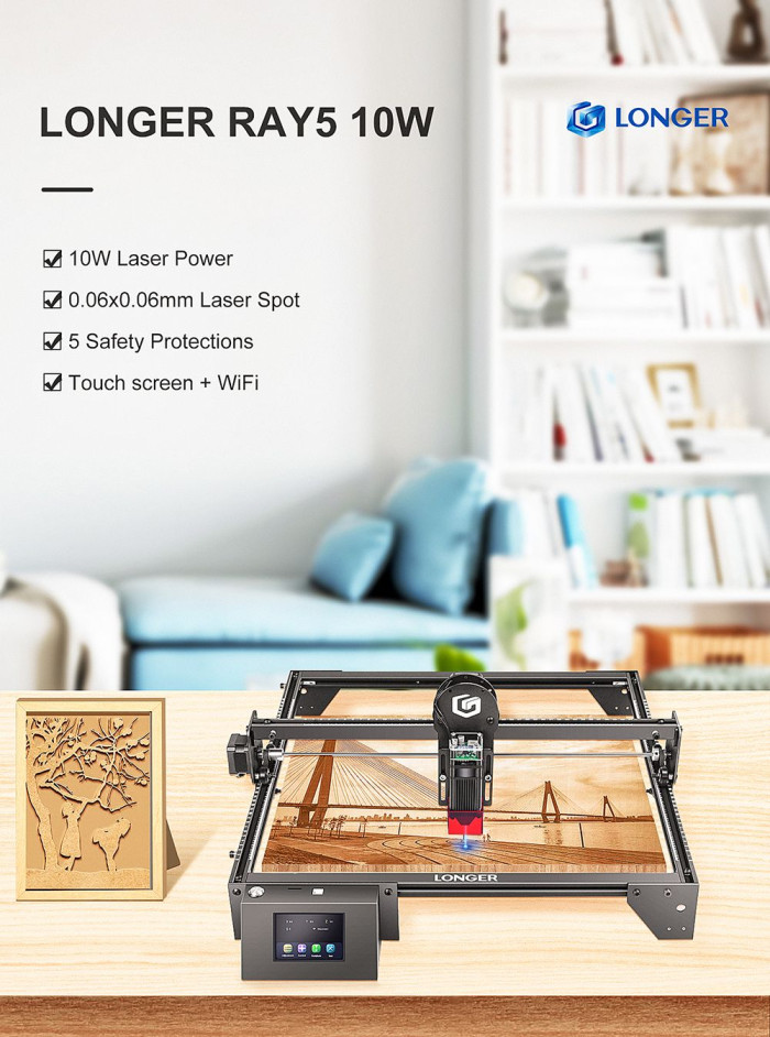 Itwal RAY5 10W Laser Engraver