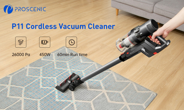 Proscenic P11 Handheld Cordless Vacuum Cleaner: Powerful and Convenient