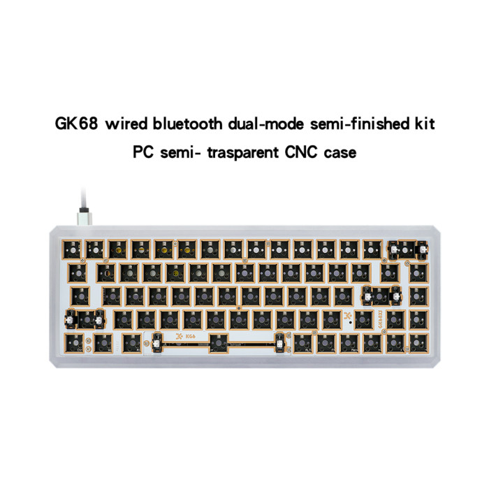 Get SKYLOONG GK68X GK68XS Keyboard Kit Hot Swappable NKRO RGB for just 59€ with Coupon on BANGGOOD
