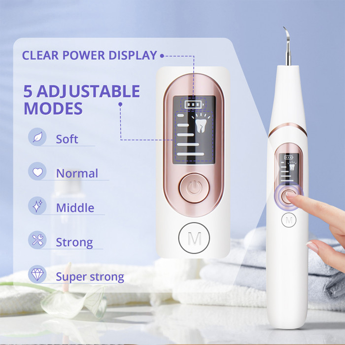 UALANS Tooth Scaler Kit Electric Rechargeable Plaque Remover for Only 19€ with Coupon - EU 🇪🇺 - BANGGOOD