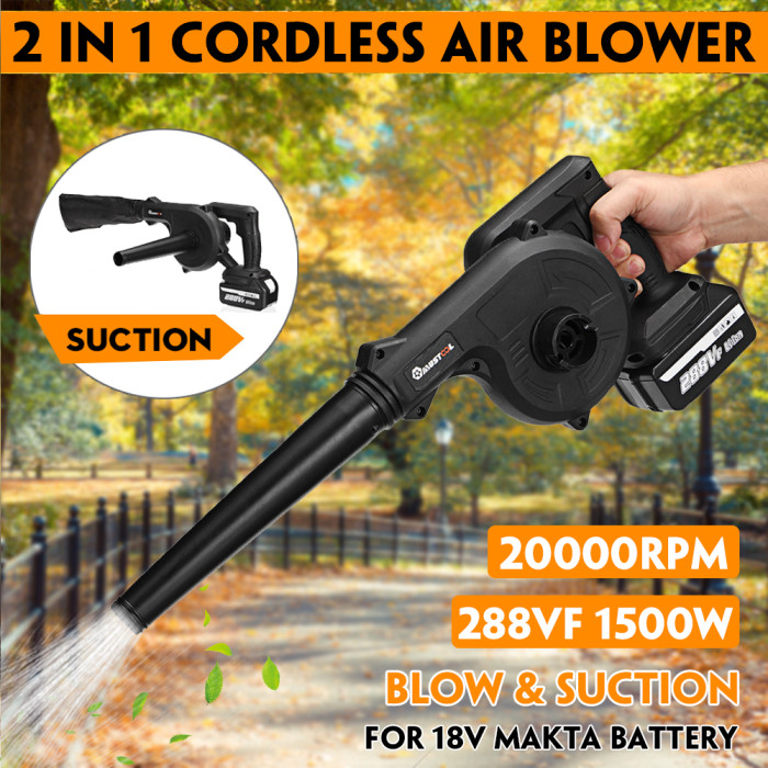 25€ with Coupon for VIOLEWORKS 2-in-1 Electric Air Blower 1500W 20000rpm Vacuum Cleaner - BANGGOOD