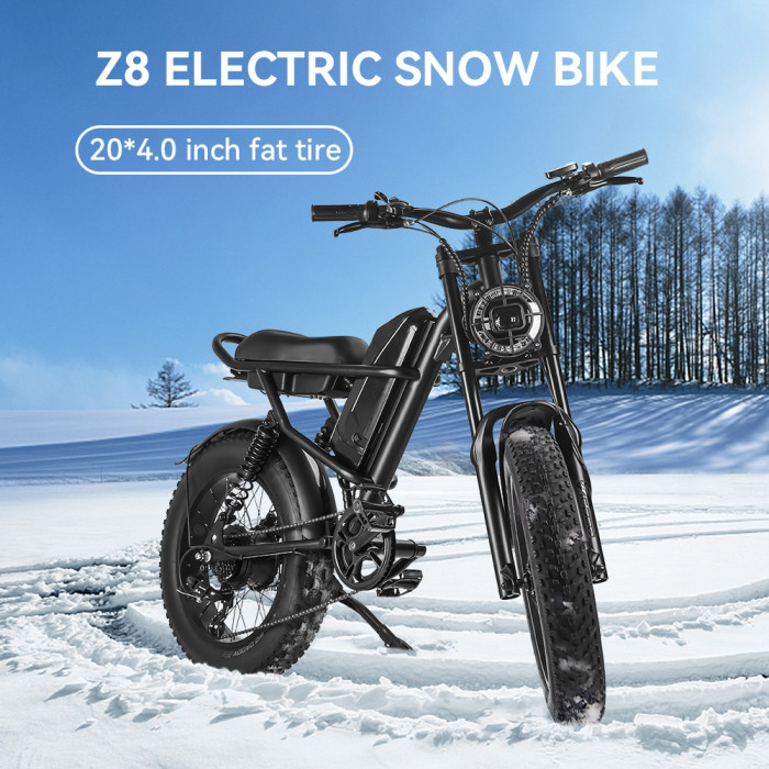 Z8 Electric Bike 20*4.0 Inch Fat Tire 48V Geekbuying exclusive coupon