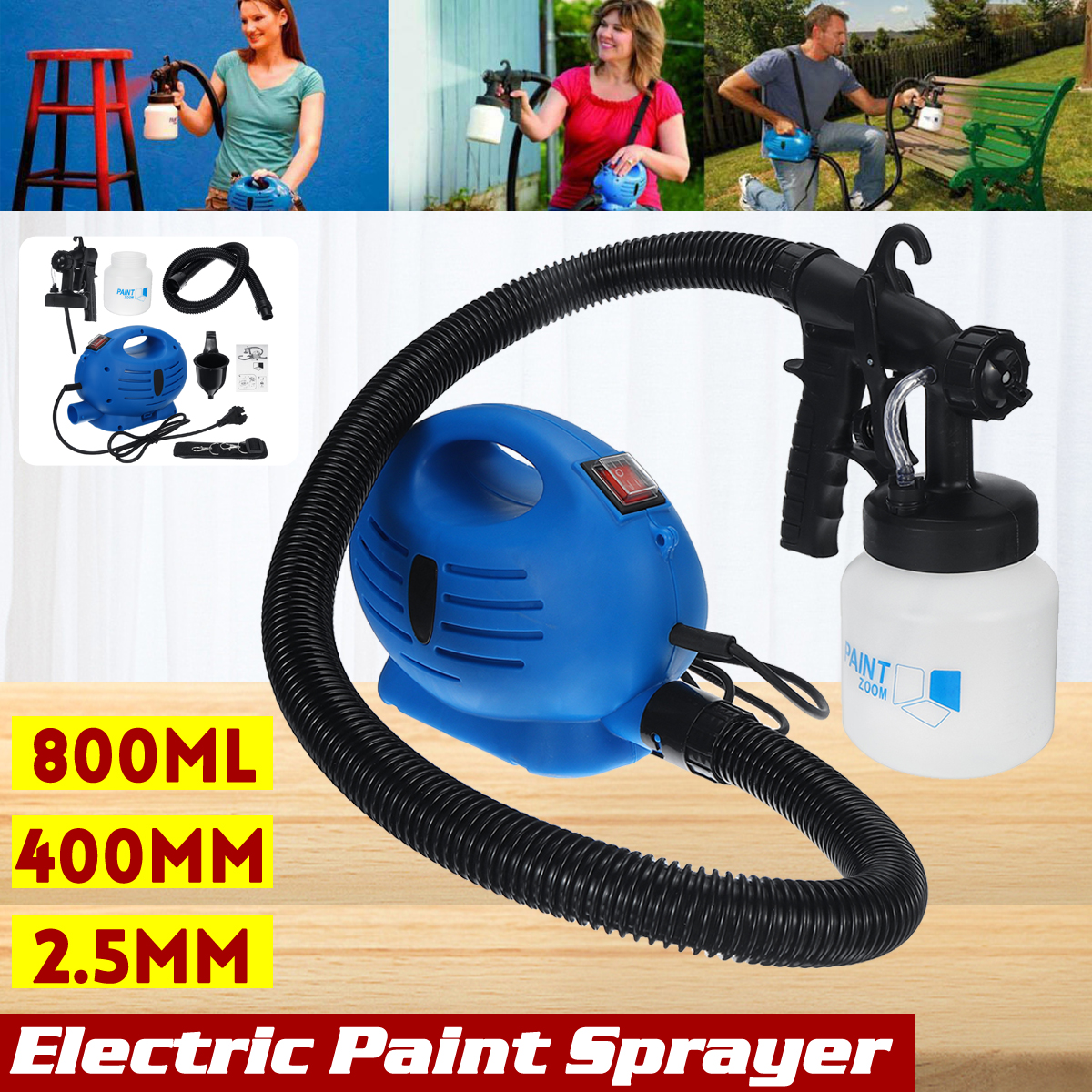 Three-way Electric Air Paint Sprayer Machine Kit