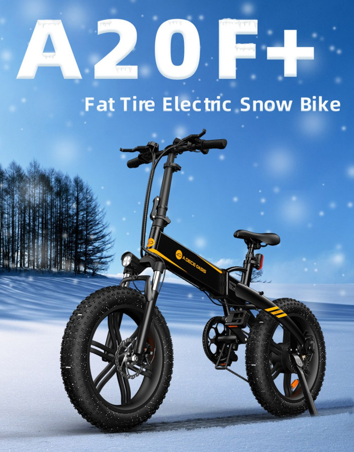 ADO A20F+ Off-road Electric Folding Bike - EU 🇪🇺 - GEEKBUYING