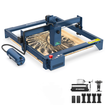 Get an ATOMSTACK A20 Laser Cutting Engraving Machine with R3 Pro Rotary Roller for Only 631€ with Coupon Code