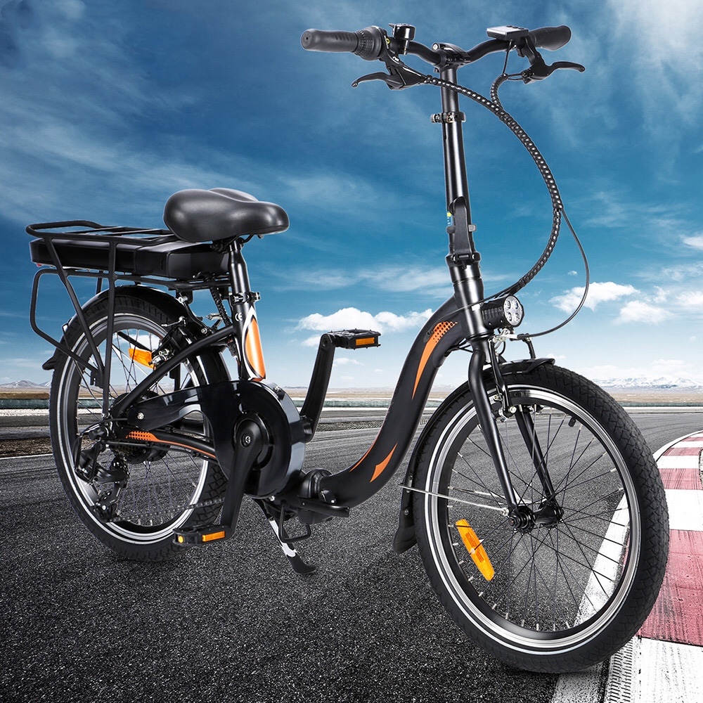 746€ su kuponu FAFREES 20F054 250W elektriniam dviračiui 20 colių sulankstomas - EU 🇪🇺 - GEEK BUYING