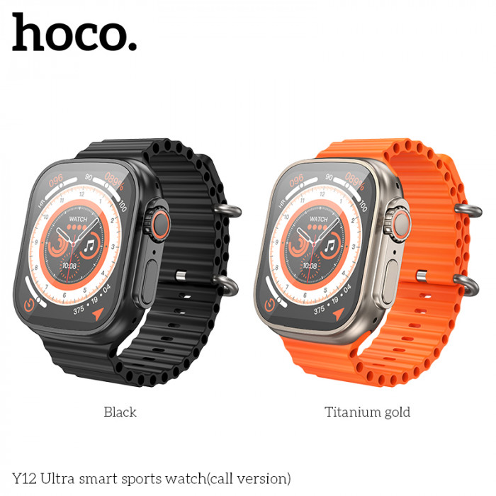 HOCO Y12 Ultra Smart Watch at Just 24€ with Coupon - BANGGOOD