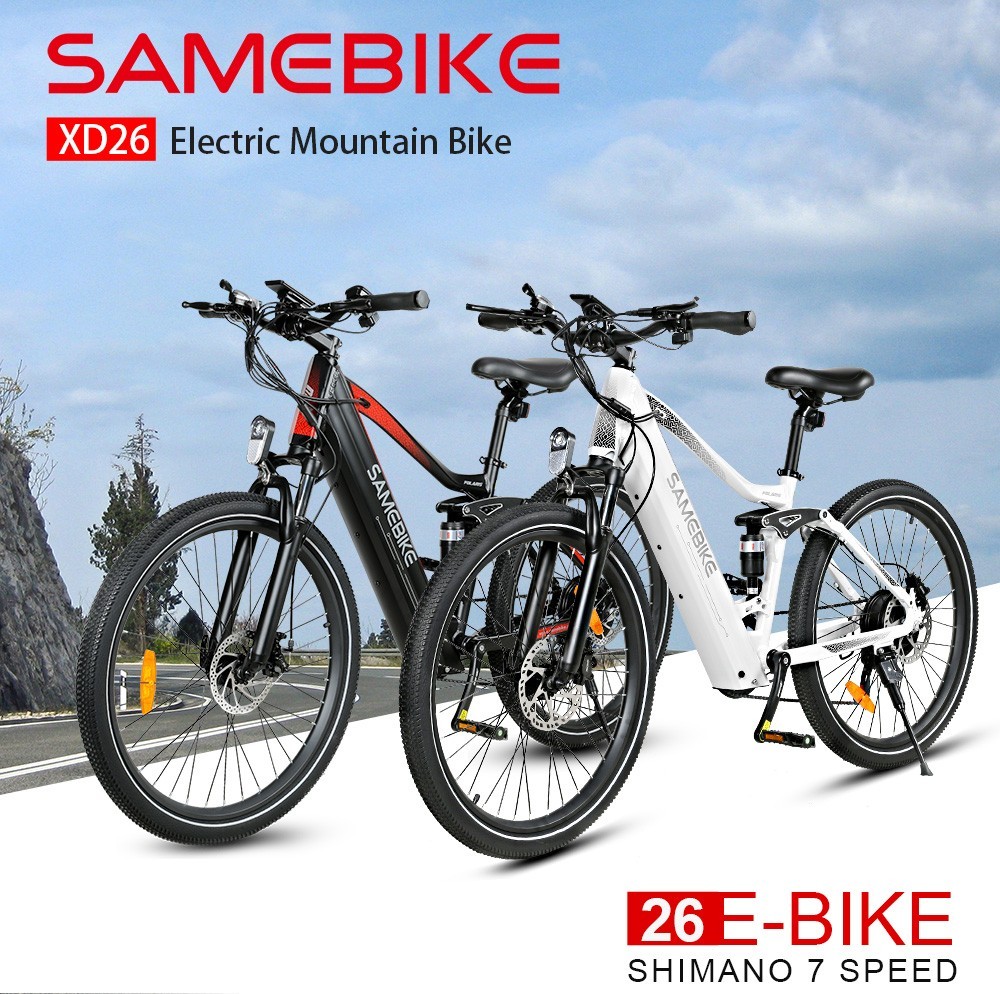 Get SAMEBIKE XD26 Electric Bike with 750W Motor and 48V 14Ah Battery at a Low Price of 966€ only for EU
