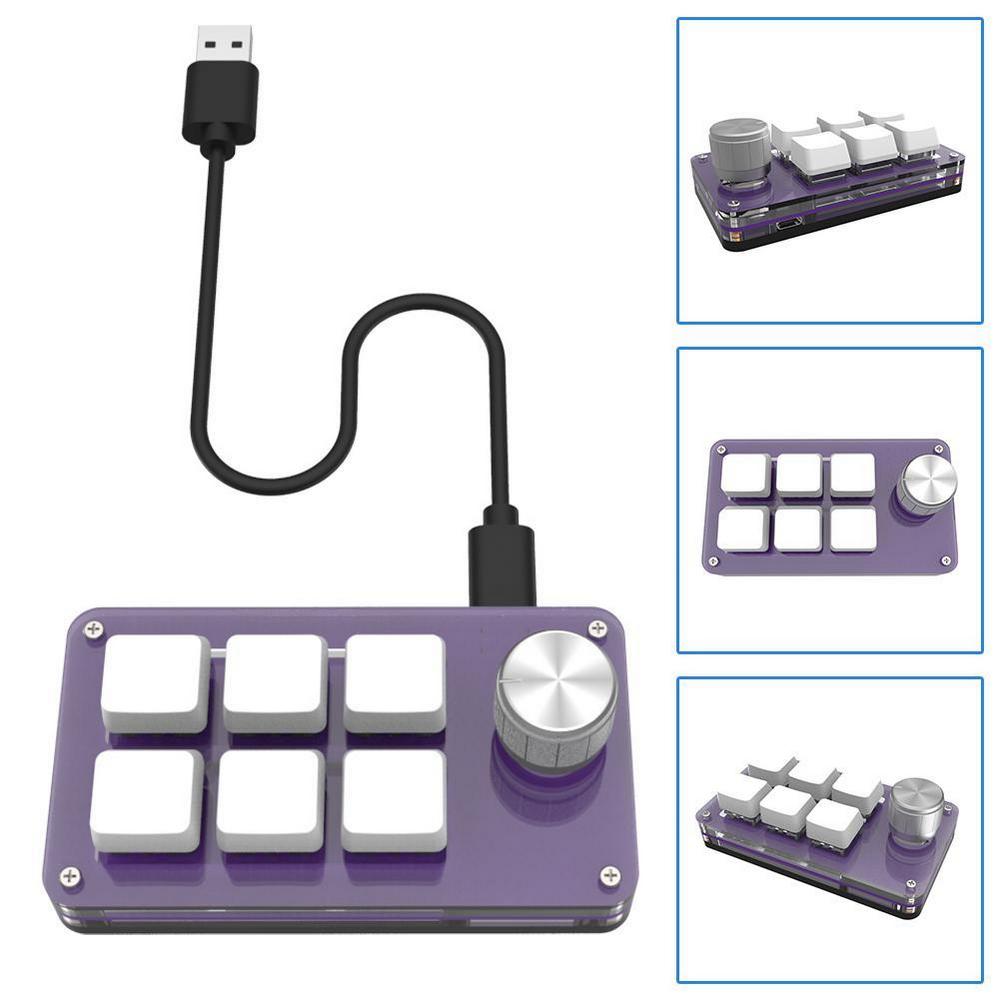 Videyt AX-T0601 Custom Keyboard 6 Keys DIY klaviatūra