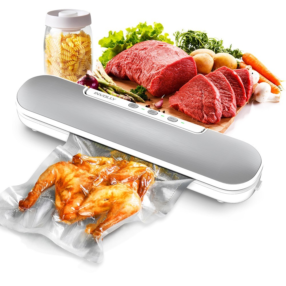 39€ with Coupon for Involly V69 Vacuum Sealer Machine, -55KPa Strong Suction, - EU 🇪🇺 - GEEKBUYING
