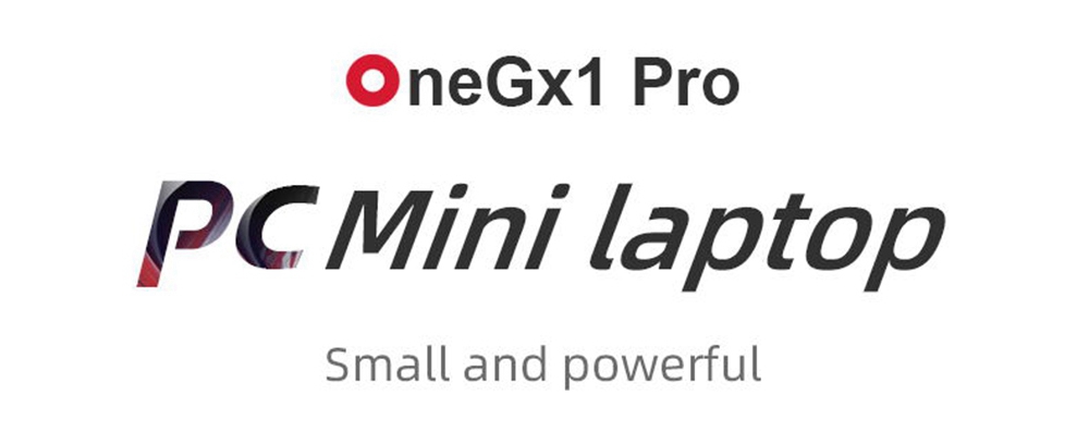 One Netbook OneGx1 Pro Gaming Laptop 7-inch 1920x1200 Intel - GEEKBUYING