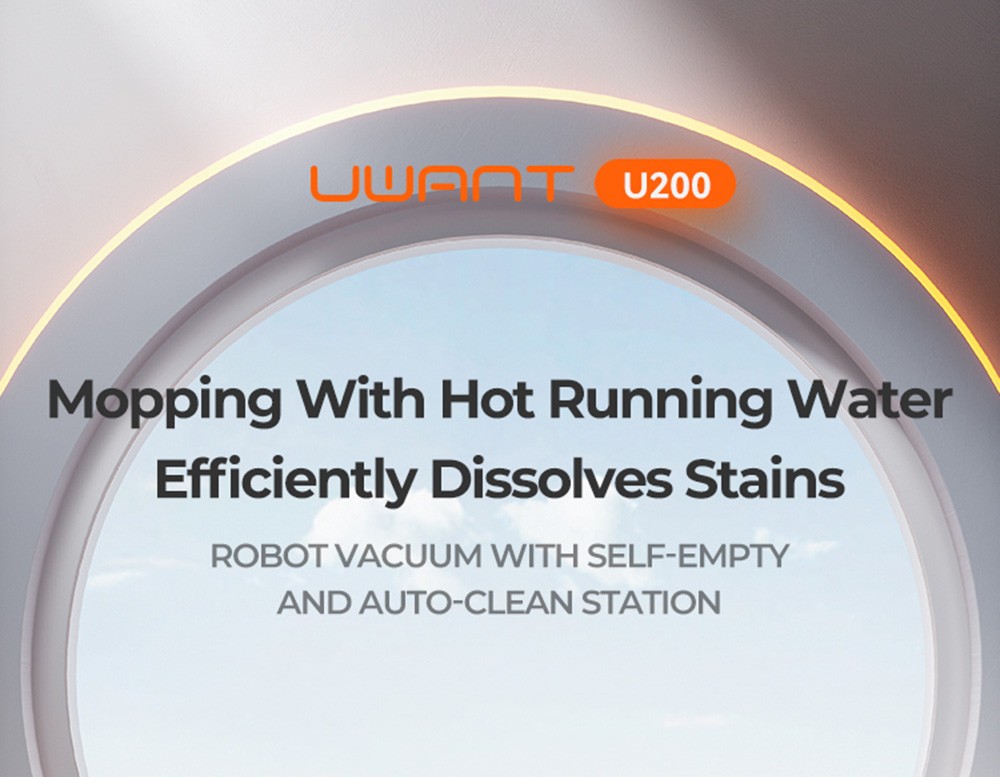 UWANT U200 Robot Vacuum Cleaner: Powerful and Versatile Cleaning Solution