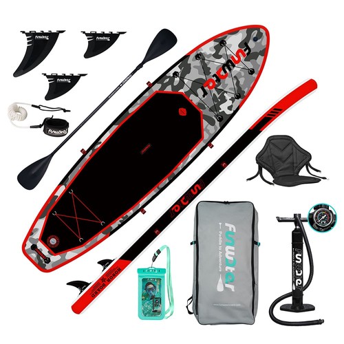 236€ with Coupon for FunWater SUPFW10B Inflatable Stand Up Paddle Board 10.8'' - EU 🇪🇺 - GEEKBUYING
