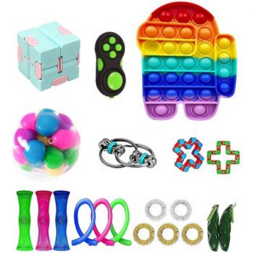 28 juegos de juguetes sensoriales para niños y adultos. 